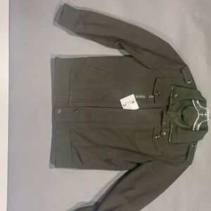 Women's Olive Utility Jacket